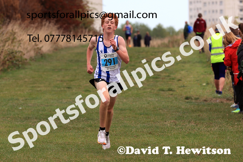 Mens and Womens under-17s, 2025 Farringdon Cross Country Relays, Sunderland. Photo: David T. Hewitson/Sports for All Pics